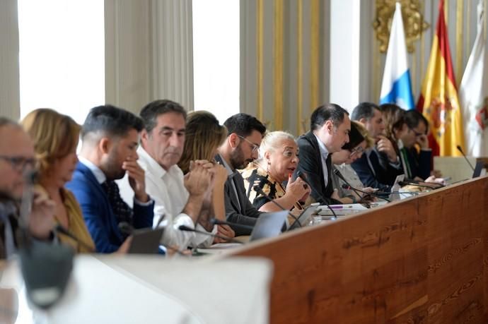 Las Palmas de Gran Canaria.  Pleno del ayuntamiento.  | 28/02/2020 | Fotógrafo: José Carlos Guerra