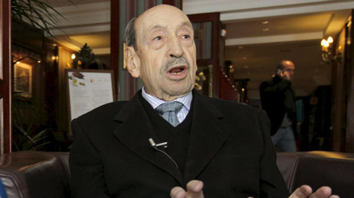 Alfonso Armada, el febrer del 2011, rememorant el cop d’Estat del 23-F. Alfonso Armada, el febrer del 2011, rememorant el cop d’Estat del 23-F.