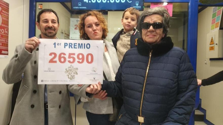 Gordo de la Lotería de Navidad en Alcoy: El sorteo deja 60 millones de euros