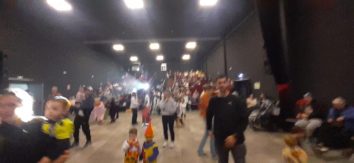 EN IMÁGENES: La animación del lunes de Antroxu en Corvera