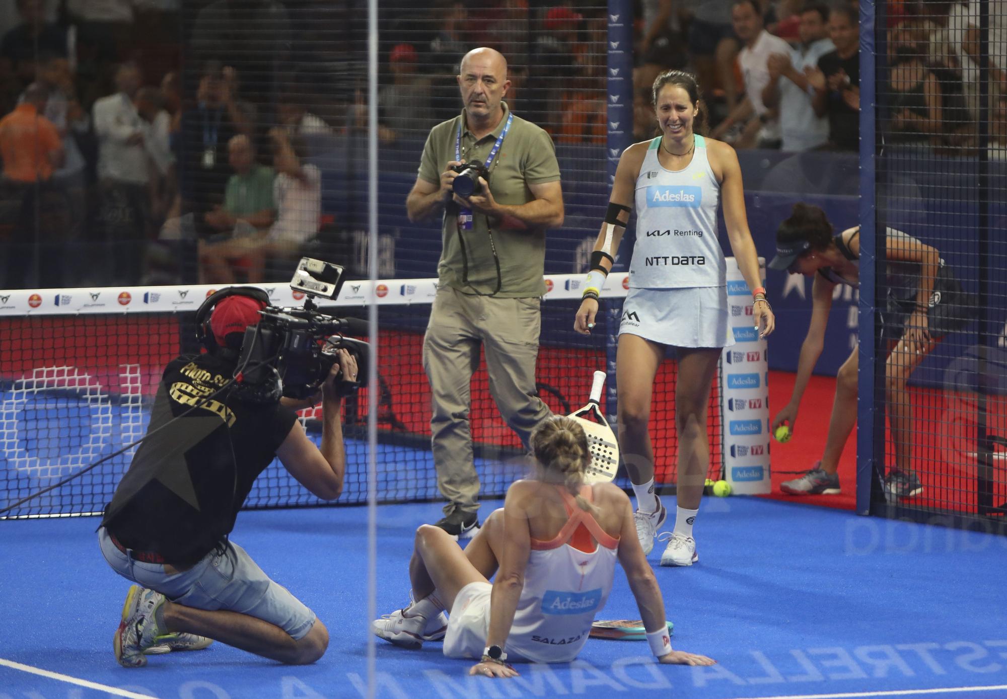 Final femenina del Estrella Damm Valencia Open en La Fonteta con Tamara Icardo