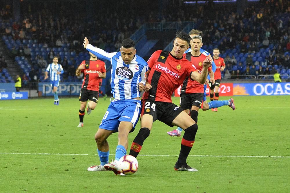 Penalti, el gol y la celebración del Dépor