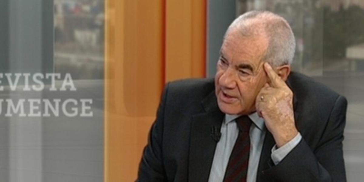 Ernest Maragall, durant l’entrevista al canal 3/24, aquest diumenge. Ernest Maragall, durant l’entrevista al canal 3/24, aquest diumenge.