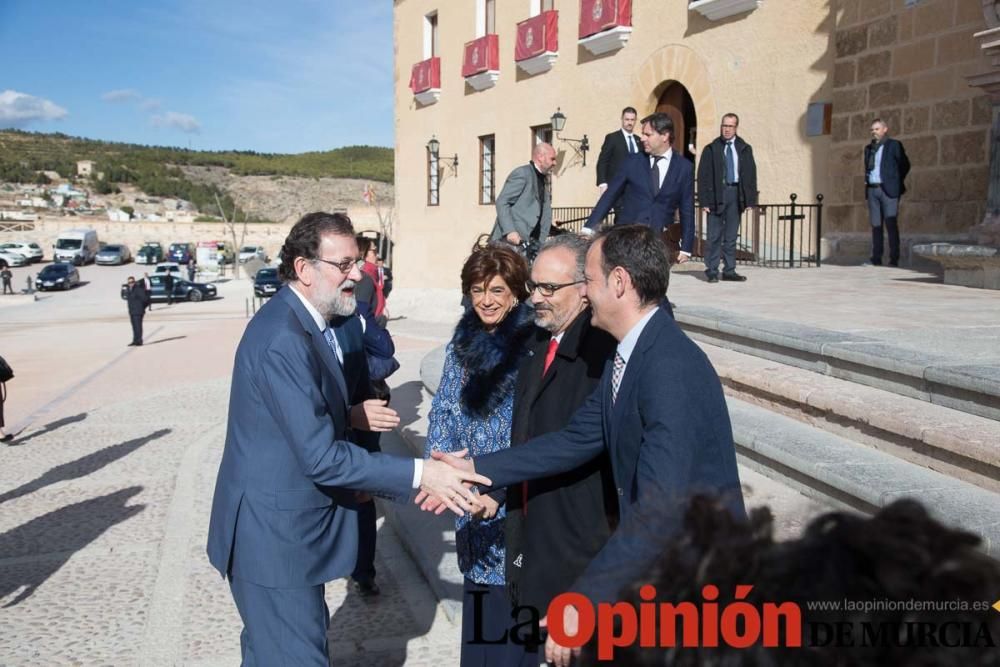 Visita de Mariano Rajoy a Caravaca