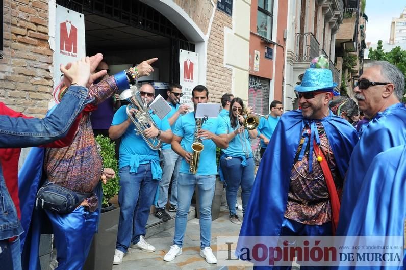 Ambiente sardinero en las calles de Murcia