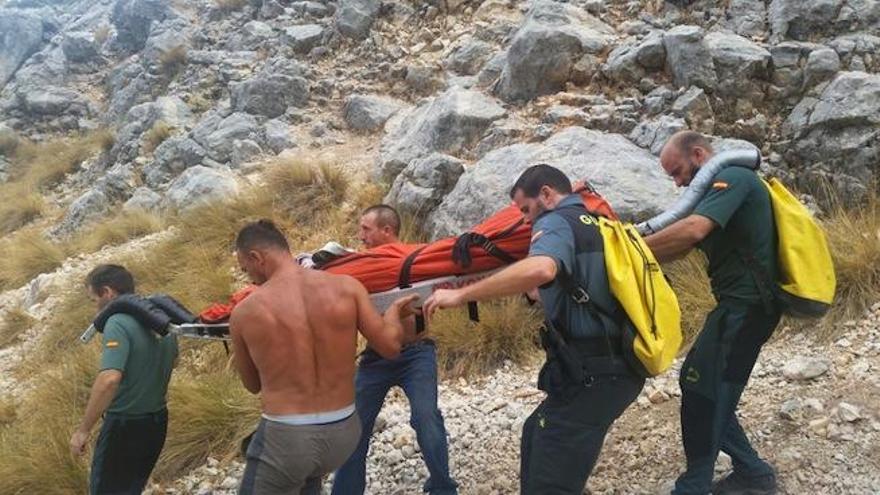 El cadáver del joven se ha localizado en la Sierra del Job.