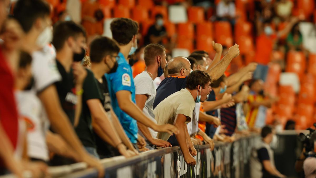 Valencia - Getafe: el estreno de Liga, en imágenes