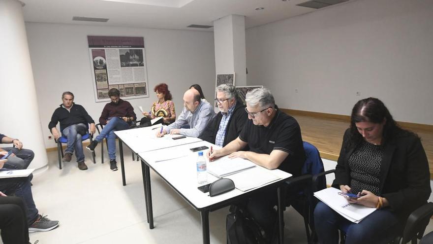 El presidente de la Junta de El Carmen, Ignacio García, ayer durante el debate