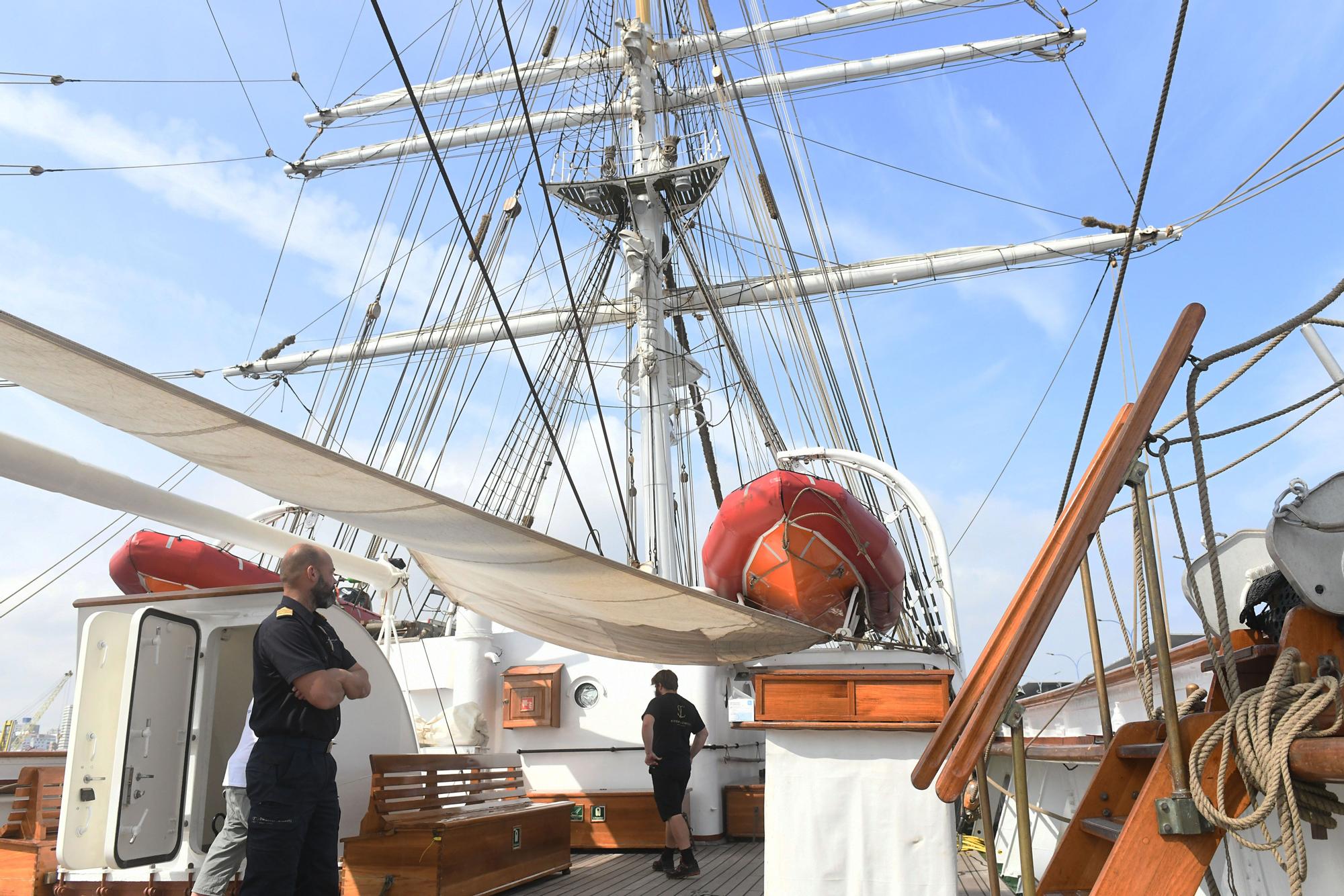 El velero noruego de 1914 Statsraad Lehmkuhl,