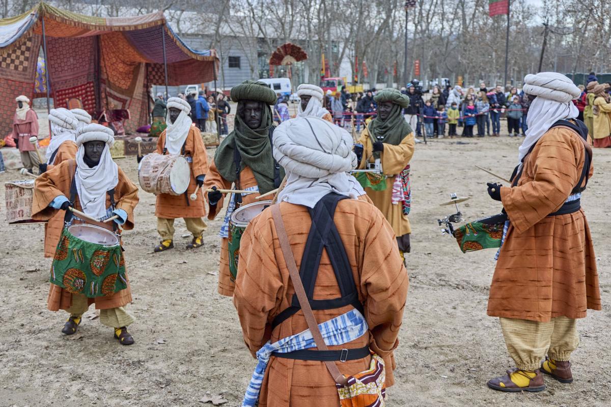 El campament Reial al Camp de Mart
