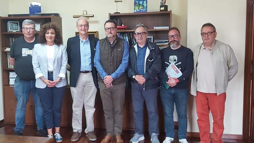 CC OO continúa su ronda de visitas comarcales por Soto del Barco |