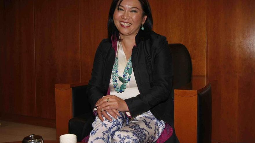 La presidenta de la Asociación de Empresarios Chinos en Andalucía, Leticia Chen.