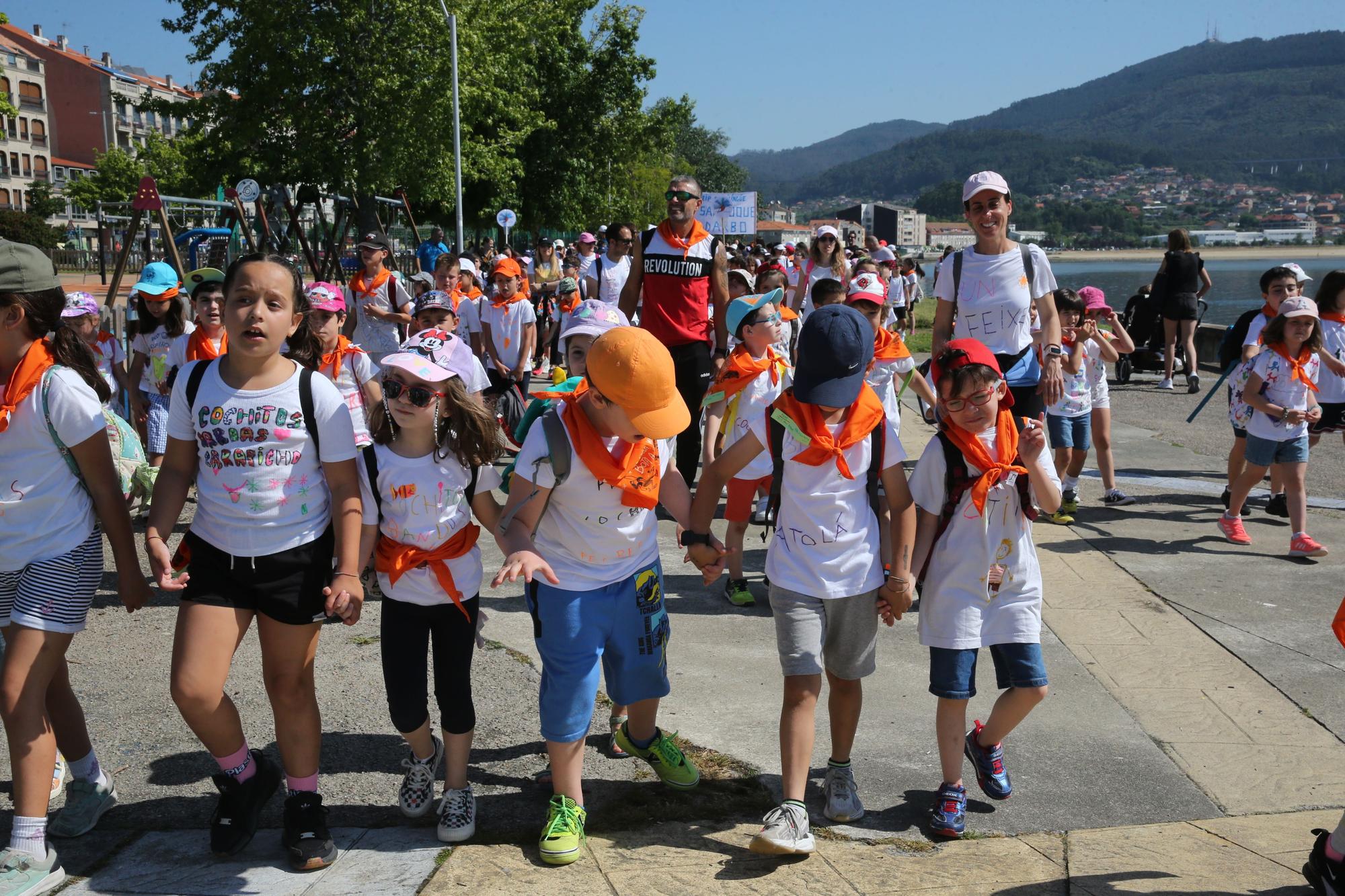 Máis de 2.000 cativos enchen o Correlingua de Moaña polo idioma galego