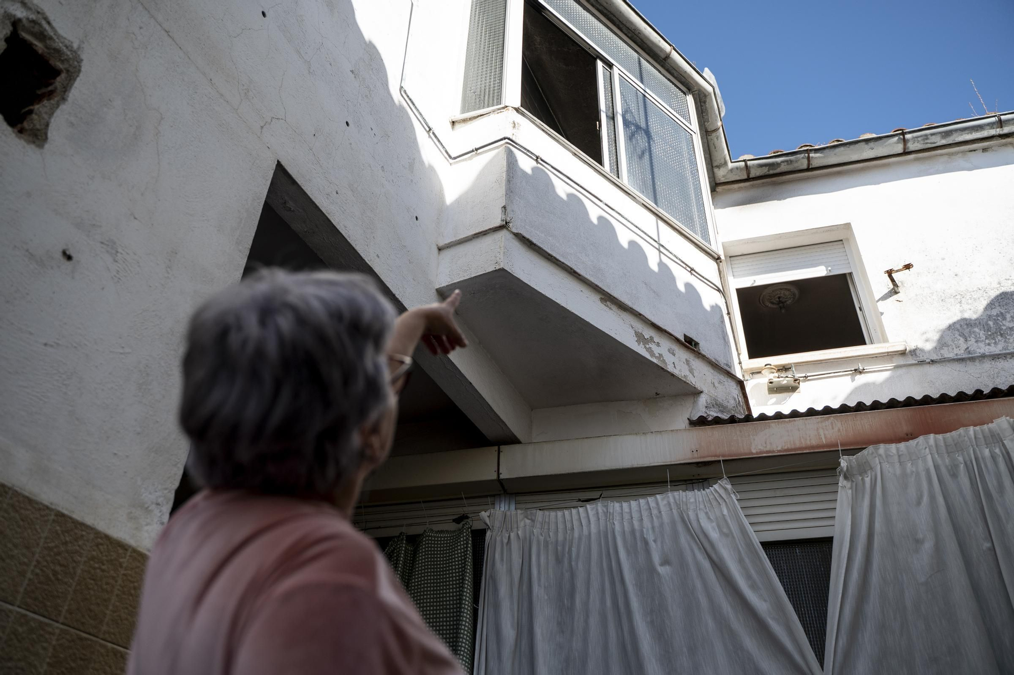 Galería | Incendio en la calle San Ildefonso de Cáceres