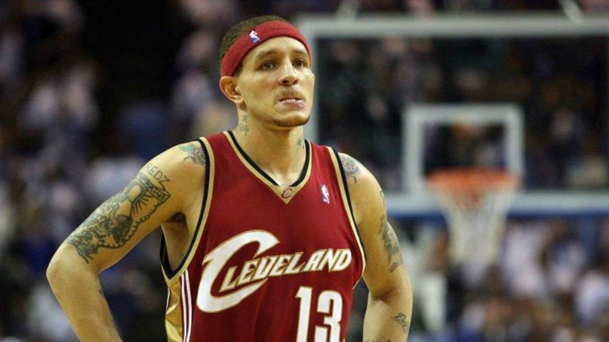 Delonte West en una imagen de archivo con la camiseta de los Cleveland Cavaliers