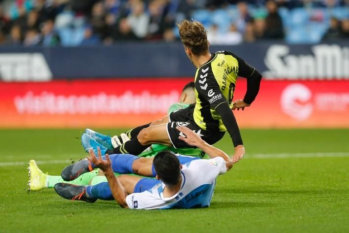 El CD Tenerife no pudo ganar a un sólido Málaga CF en casa