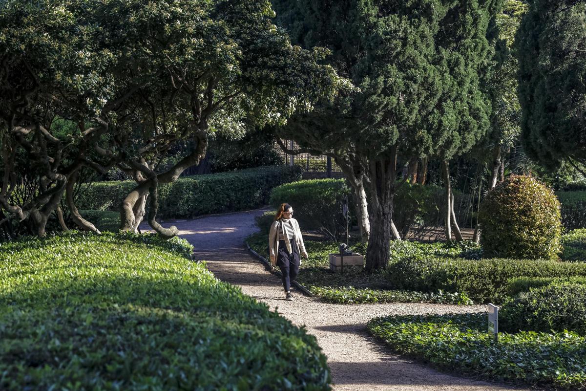 Una parte de los jardines de Marivent se puede visitar desde 2017