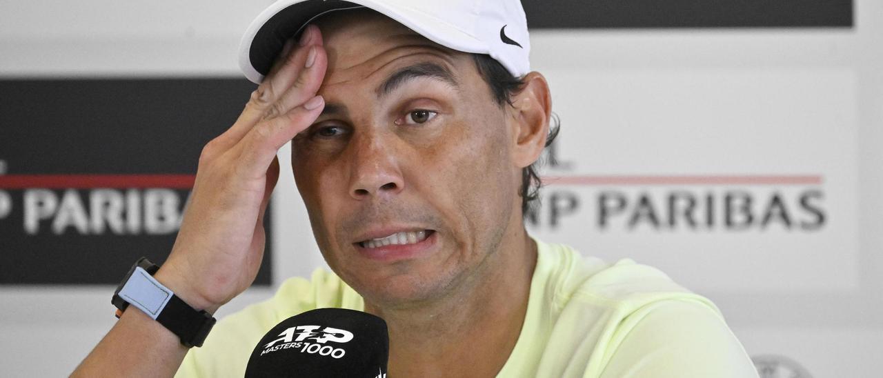 Nadal, tras perder en Roma: «No tengo clara mi decisión para Roland Garros»