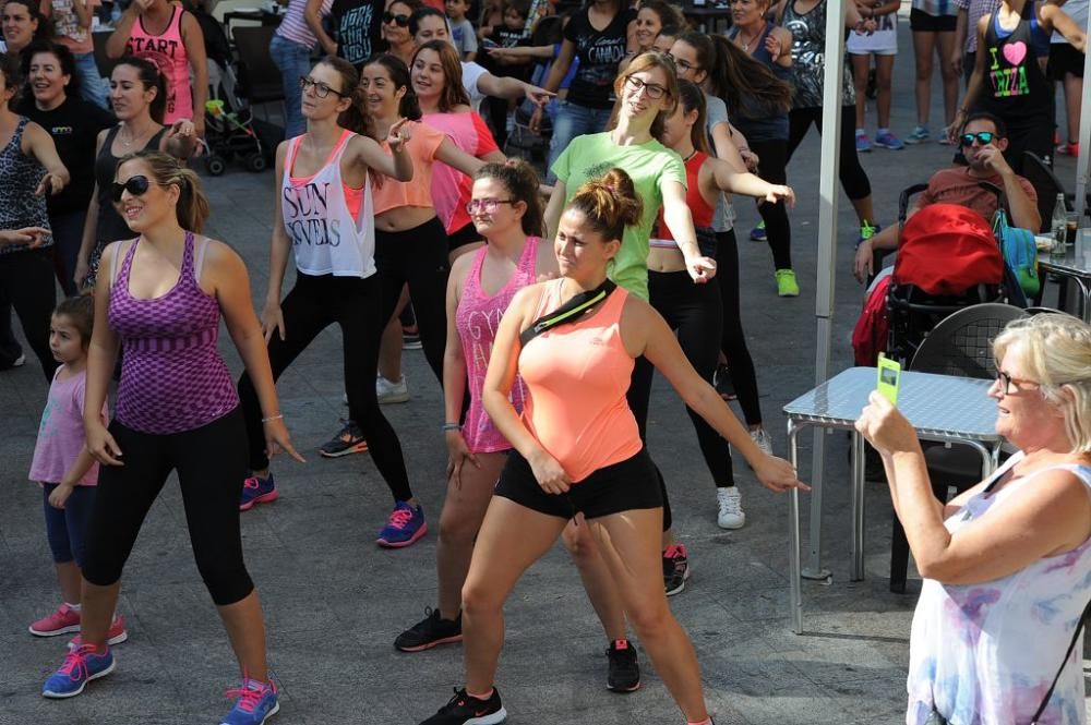 La Alberca se pone en forma a ritmo de zumba