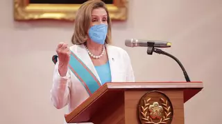 Pelosi reafirma el compromiso de EEUU con Taiwán: "No os abandonaremos"