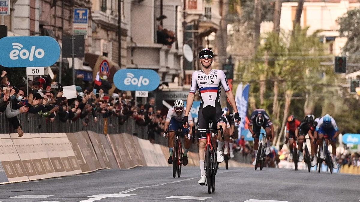 El esloveno Matej Mohoric sorprendió a las grandes figuras del ciclismo en la Milán-San Remo
