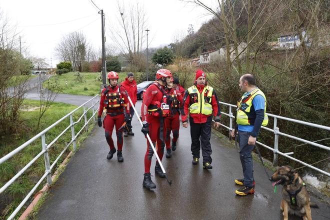 Así está siendo la búsqueda de la vecina de San Martín que cayó al río el viernes por la tarde