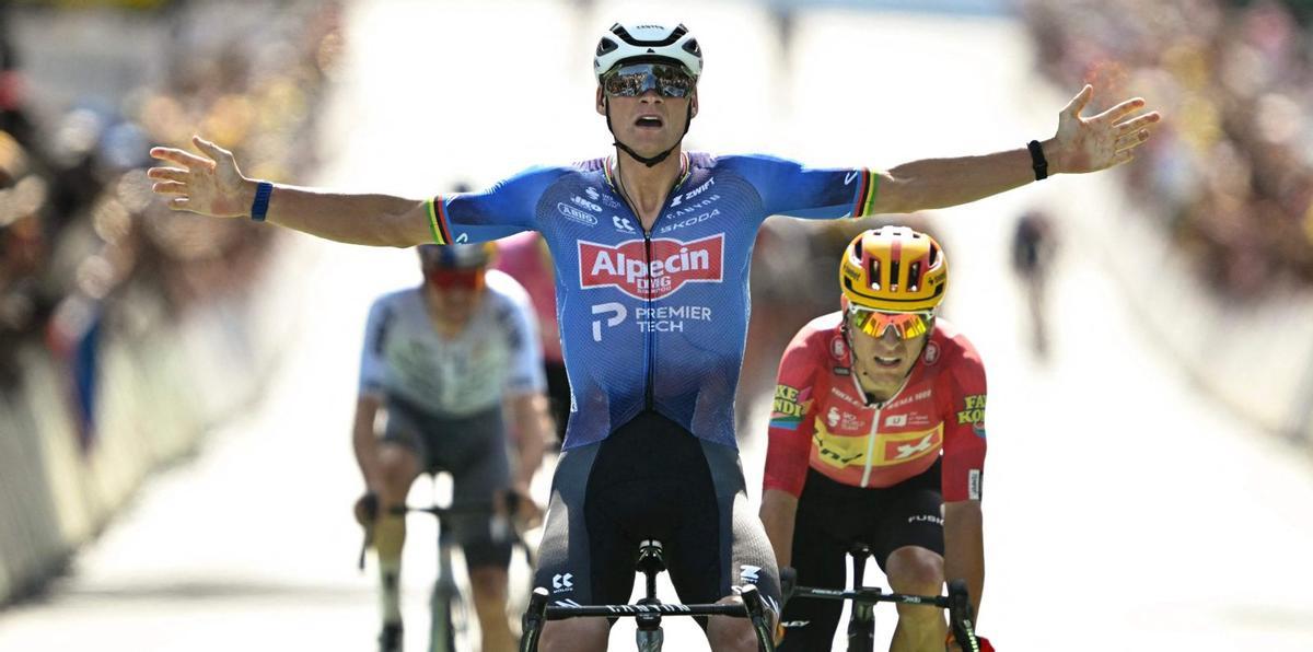Van der Poel recompensa el Tour amb un triomf de qualitat