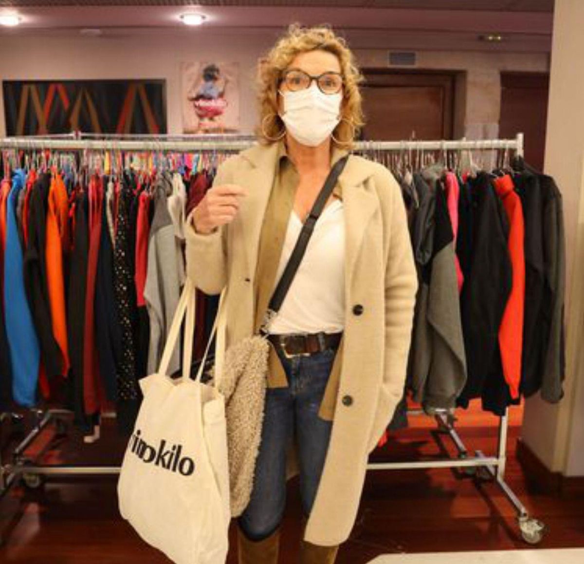 La ropa “vintage” al peso triunfa en Vigo