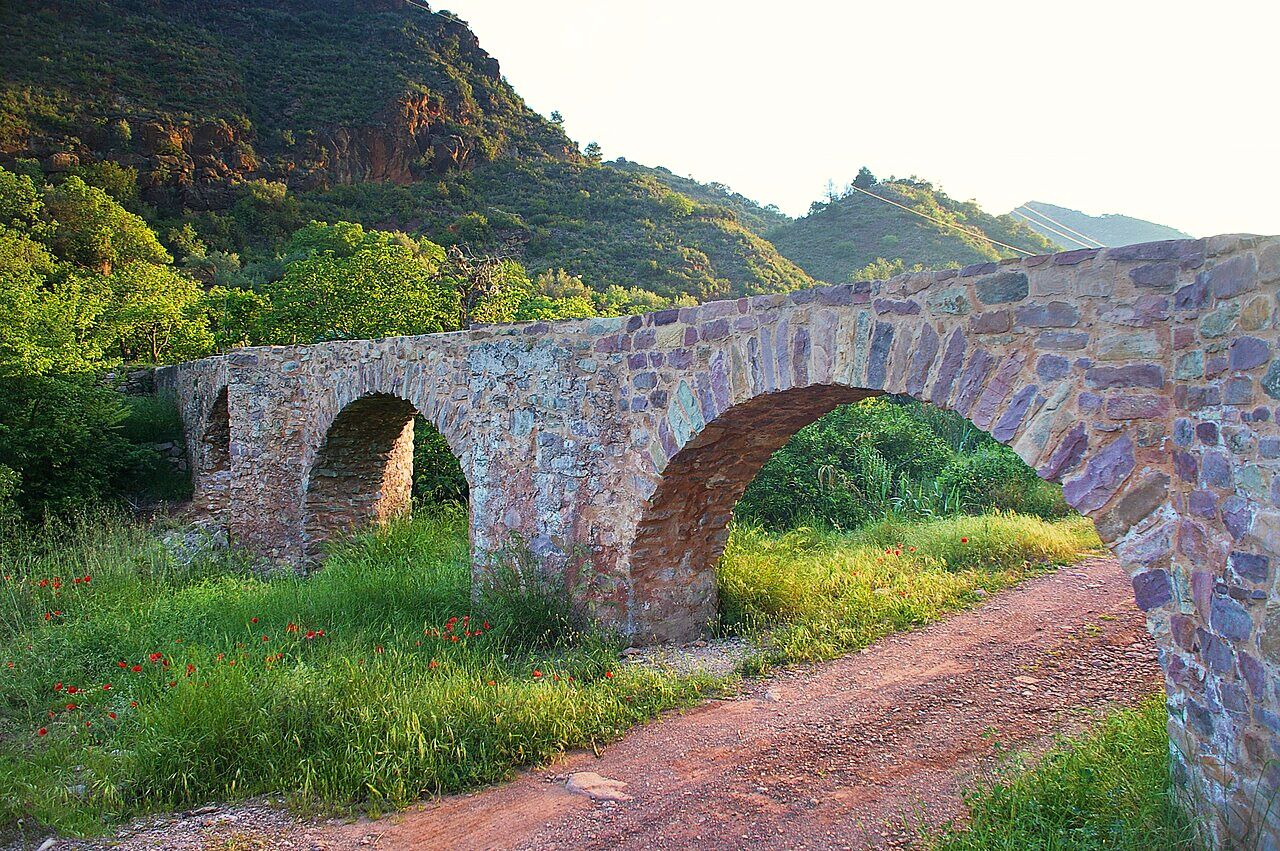 El acueducto morisco de Almedíjar