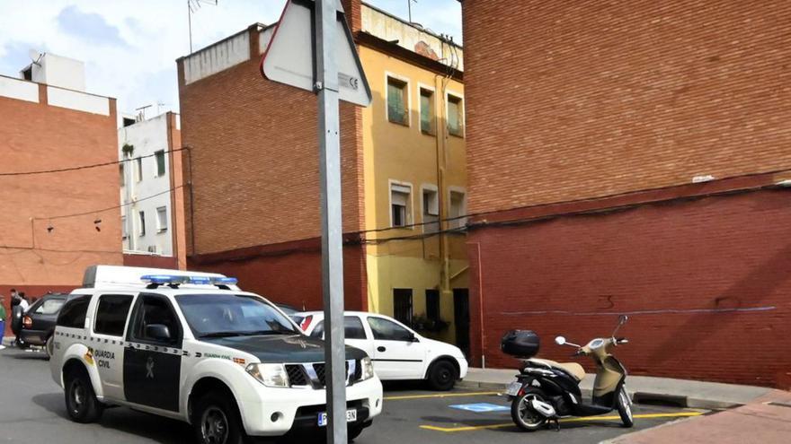 Calle donde se produjo el tiroteo en Castelló. | MANOLO NEBOT
