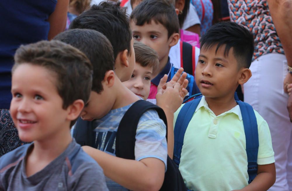 Los niños de Infantil y Primaria vuelven al cole después de las vacaciones