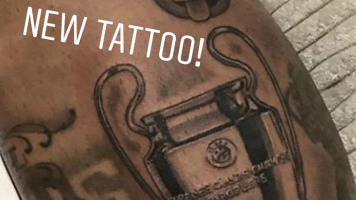 El nuevo tatuaje de Neymar