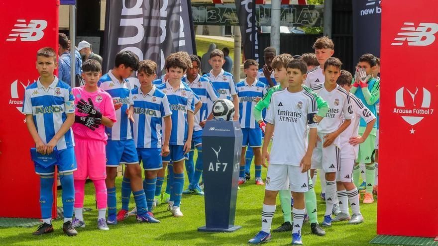Arranco en Ribadumia de una nueva edición del Arousa Fútbol 7