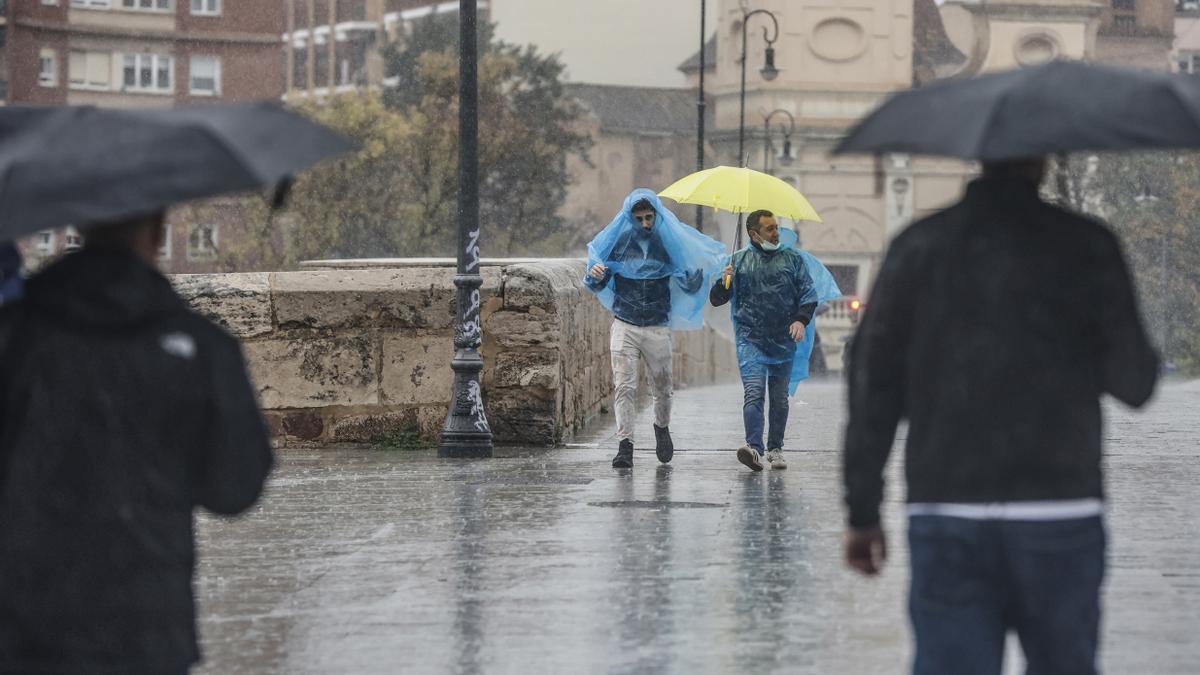 Lluvias intensas en Extremadura