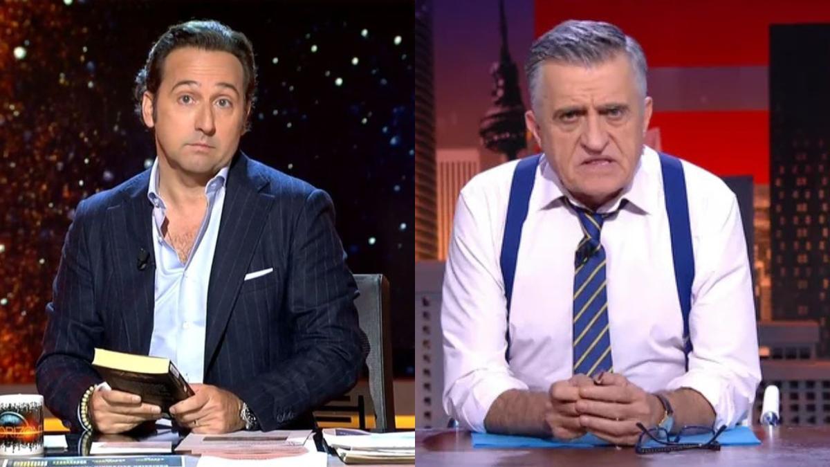 Iker Jiménez en 'Horizonte' / Wyoming en 'El Intermedio'