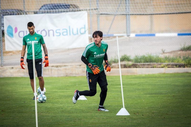 Entrenamiento del Real Zaragoza del 24 de julio