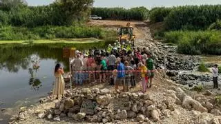 Biólogos acceden a la Vega de Mestanza con la policía por una protesta