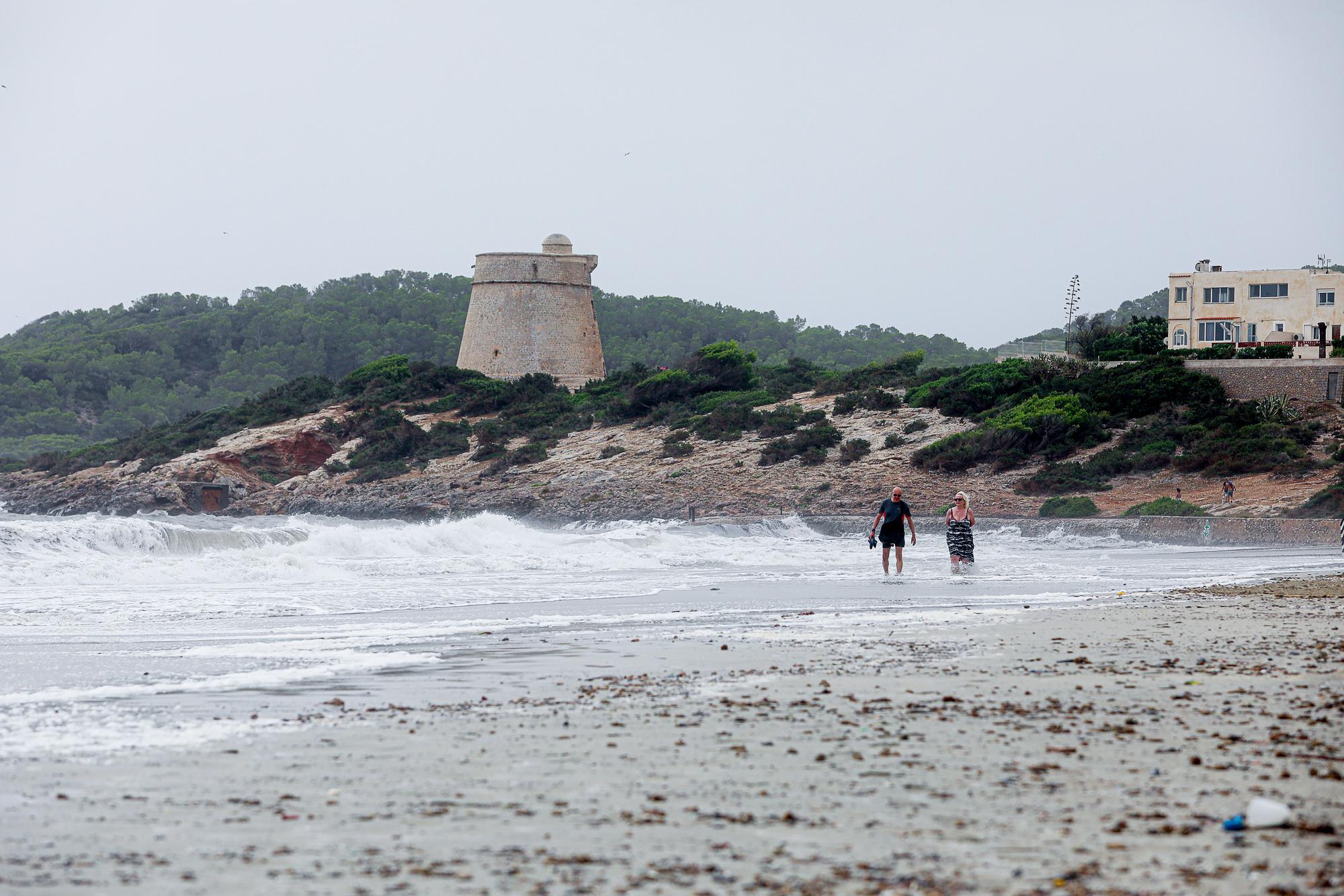 Mira aquí todas las fotos del temporal en Ibiza