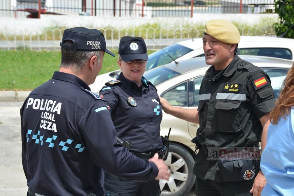 La Unidad Militar de Emergencias en Cieza