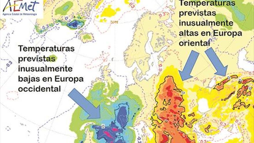 El calor dará una tregua el jueves con temperaturas propias del otoño