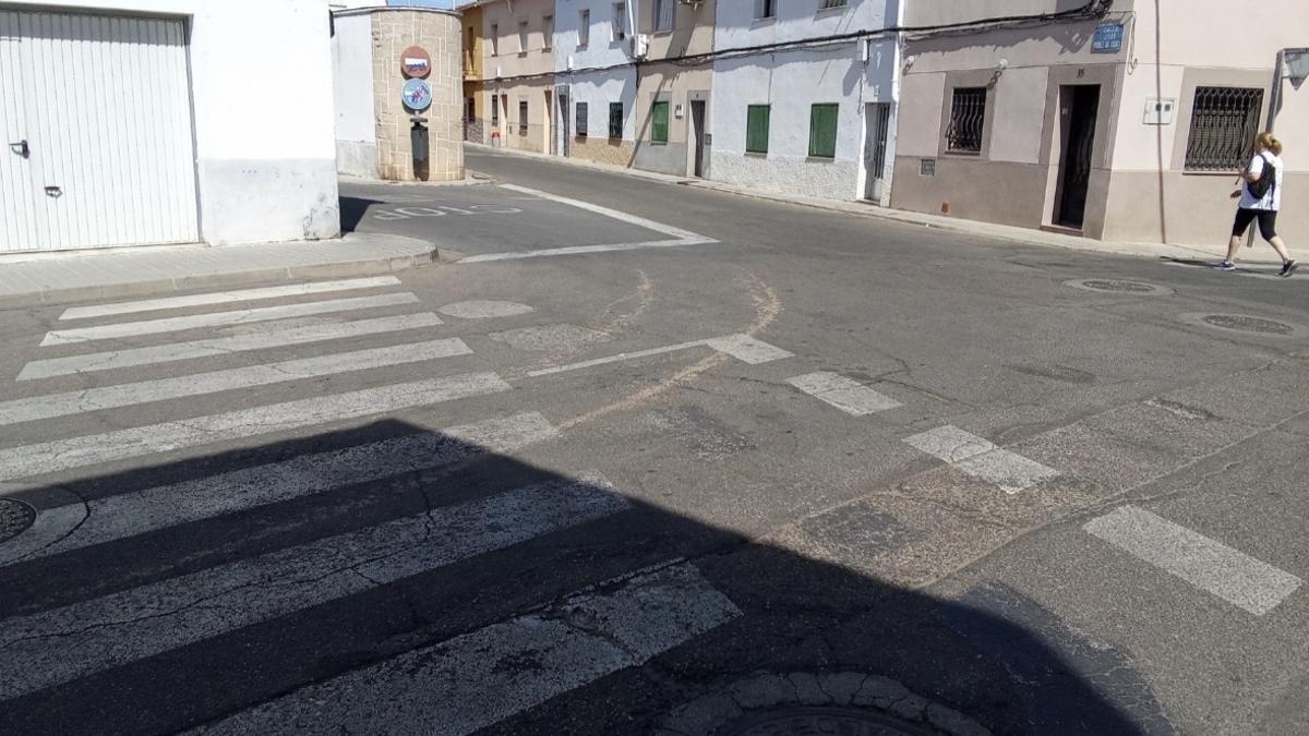Un tramo de la calle García Galarza en la que se actuará.