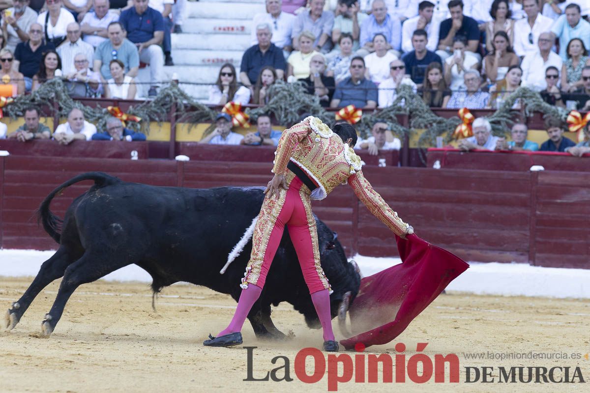 Tercer festejo de la Feria Taurina de Murcia (Talavante, Paco Ureña y Roca Rey), en imágenes