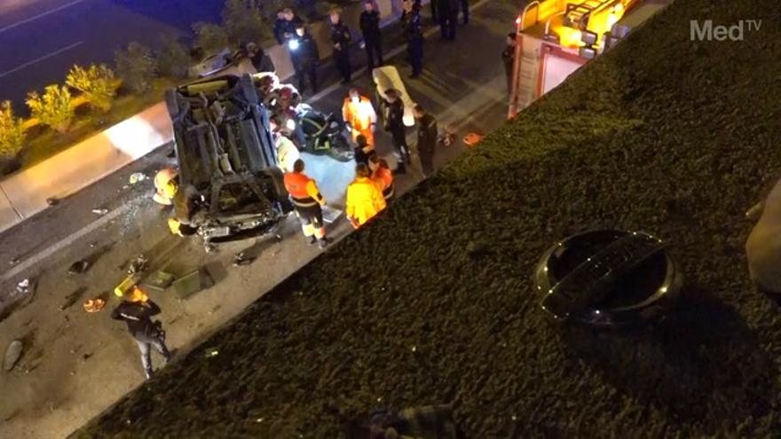 Accidente puente Castellón