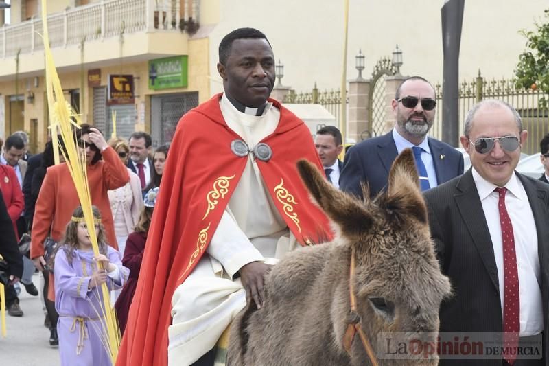 Procesión de Domingo de Ramos en La Hoya