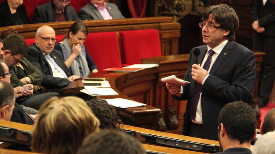 Puigdemont no promourà un nou finançament perquè aspira a un nou Estat «aviat»