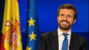 El líder popular, Pablo Casado.