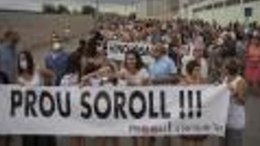 Protesta veïnal contra els sorolls d&#039;Hinojosa.