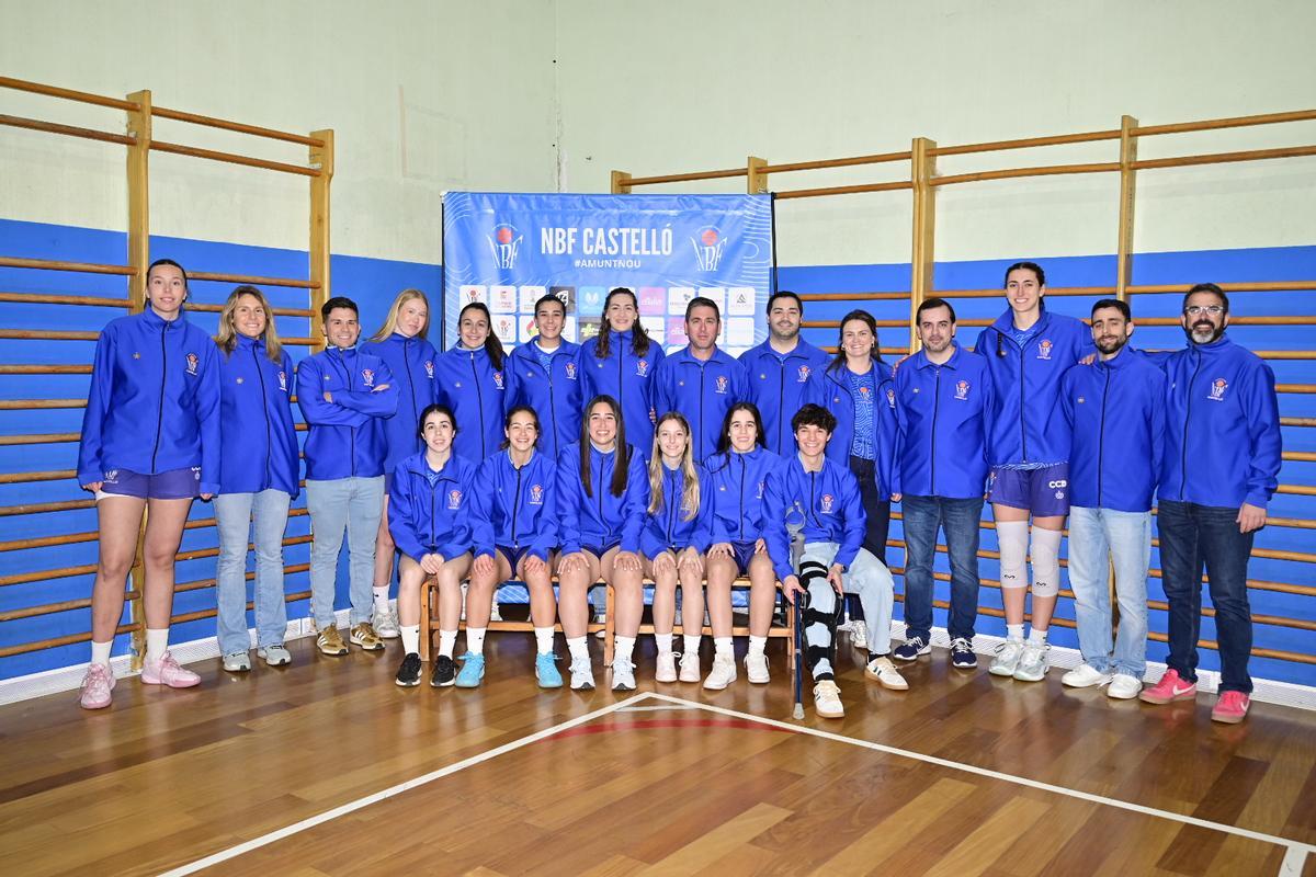 Galería | La presentación oficial del Fustecma Nou Bàsquet Femení Castelló en imágenes