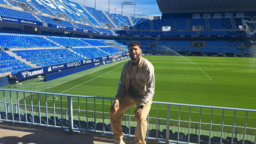 «Mi sueño a largo plazo es jugar la Champions League con el Málaga CF»