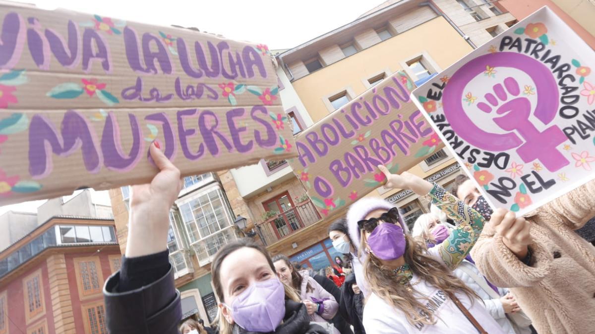 Concentración en Oviedo